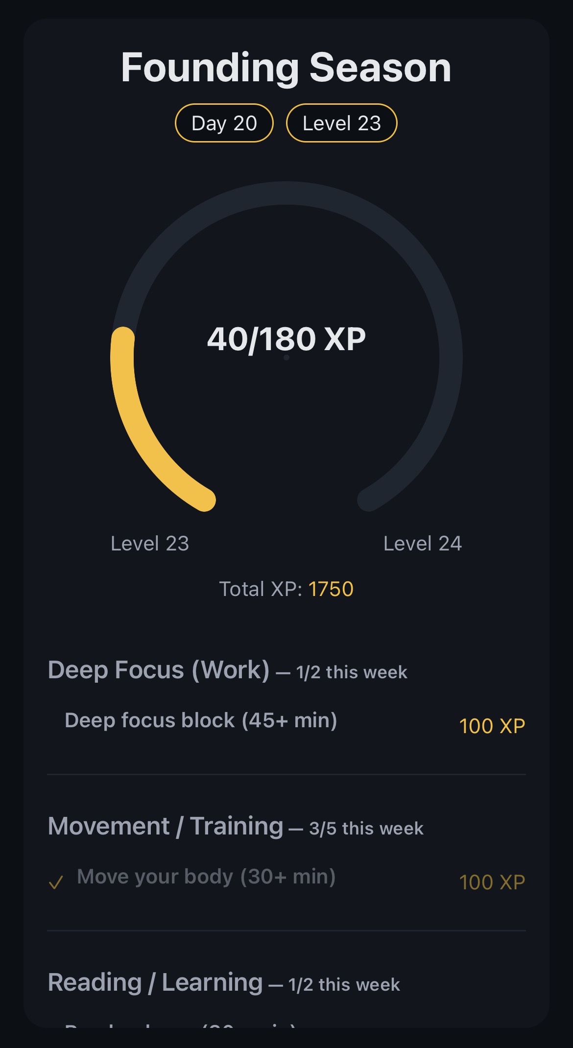 Arclify app season preview